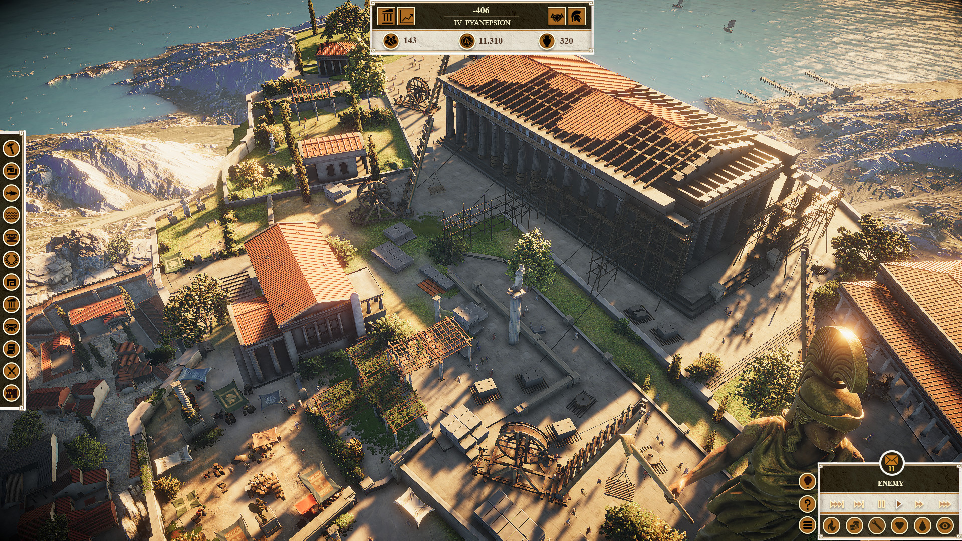 Скриншот из игры Builders of Greece - 2