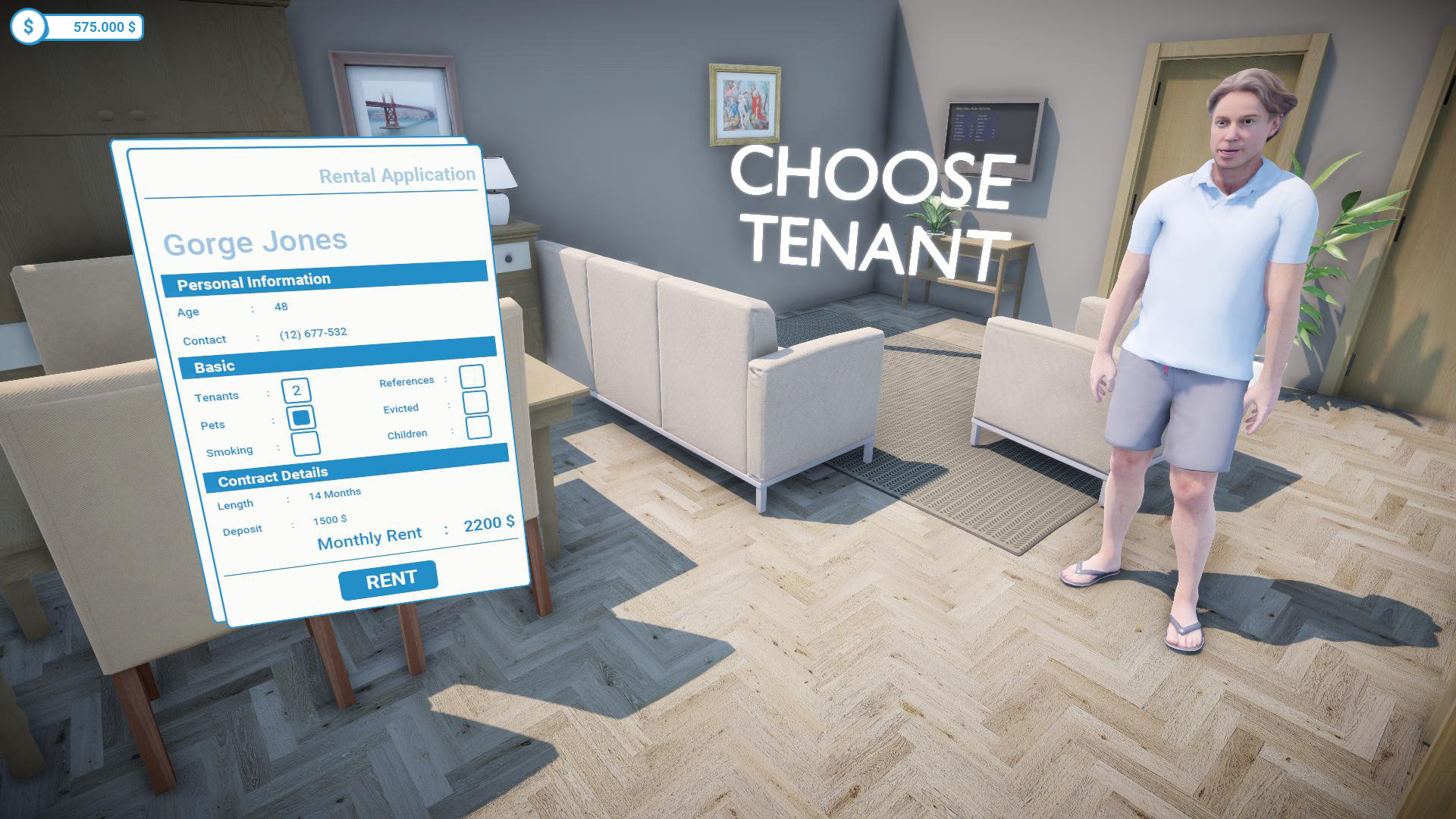 Скриншот из игры House Flipper City - 1