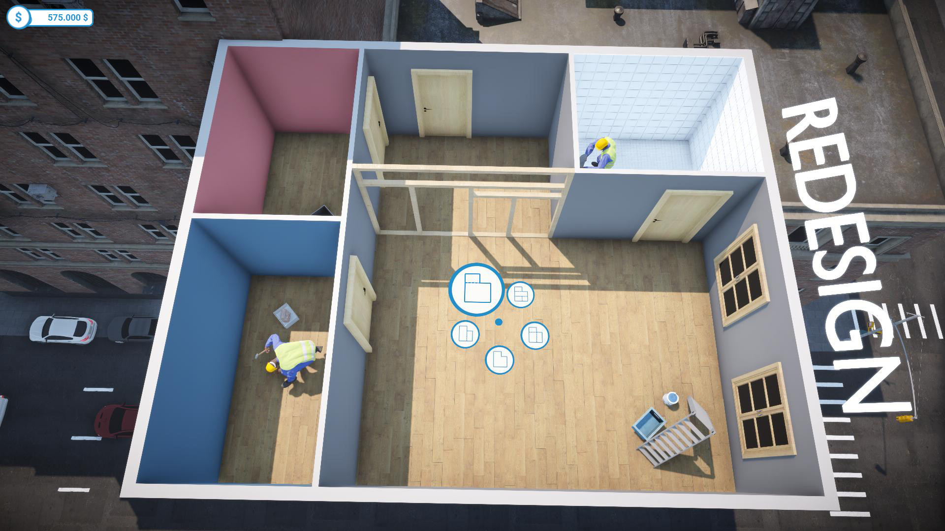 Скриншот из игры House Flipper City - 2