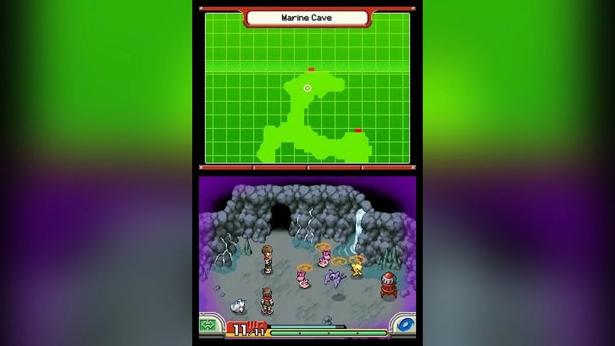 Скриншот из игры Pokémon Ranger: Shadows of Almia - 17