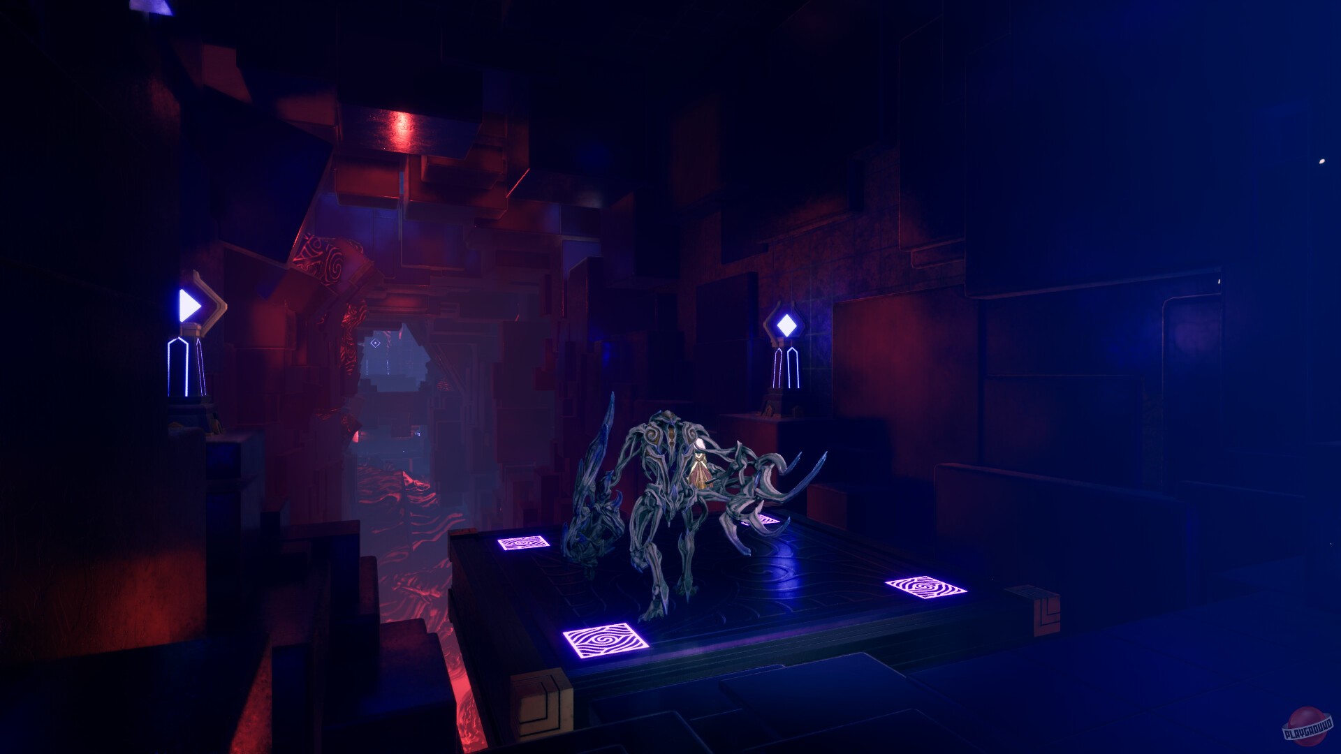 Скриншот из игры IZON. - 2