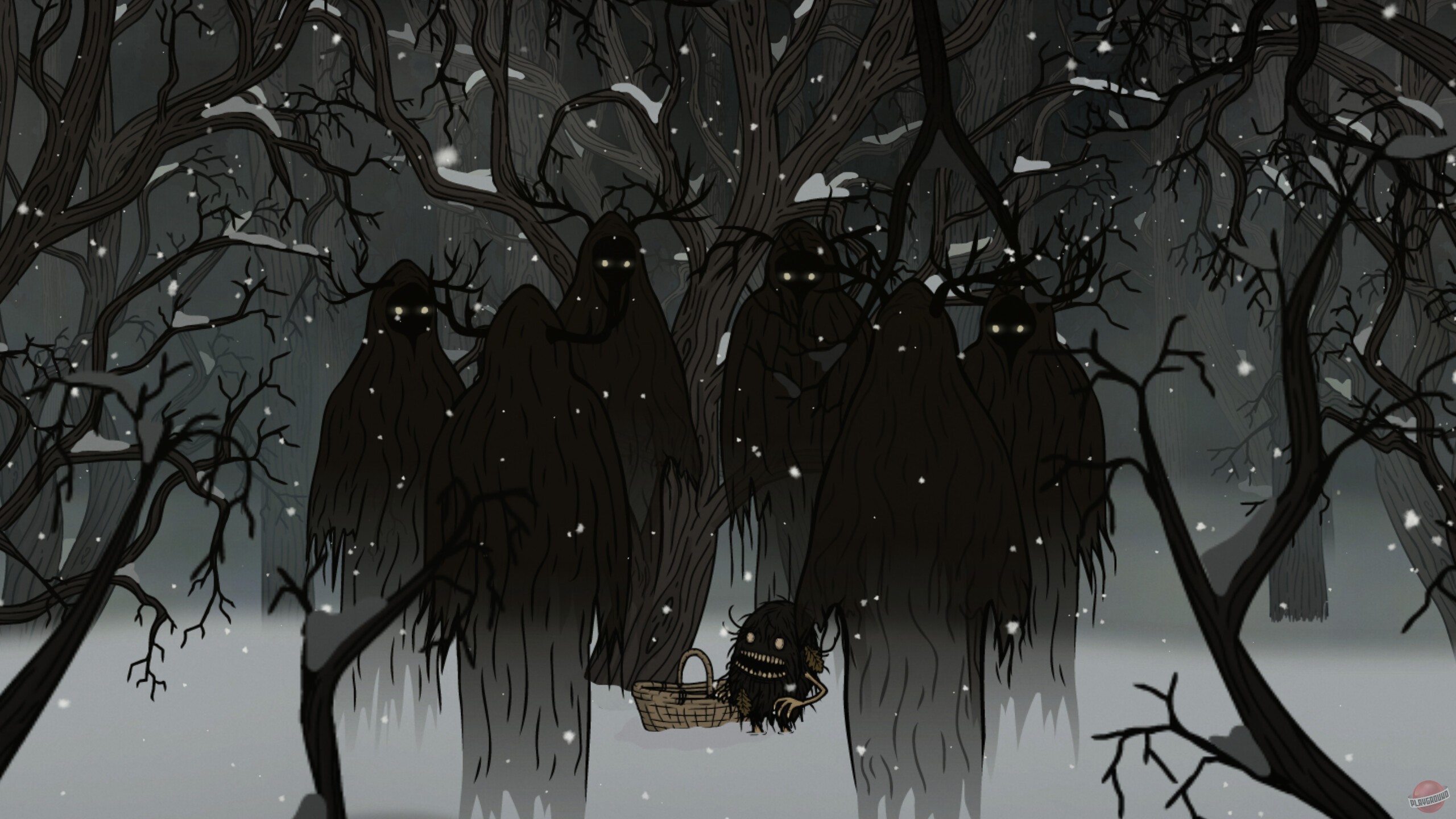 Скриншот из игры Creepy Tale: Snow Child - 3