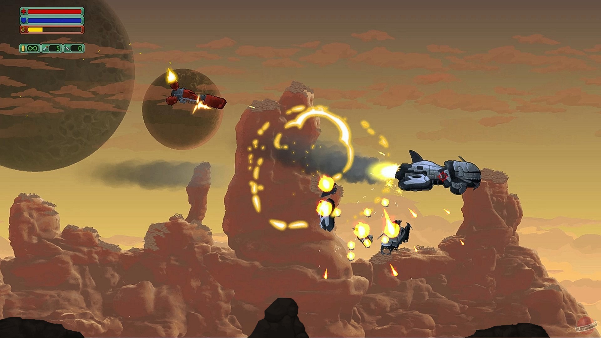 Скриншот из игры Metal Fury 3000 - 2