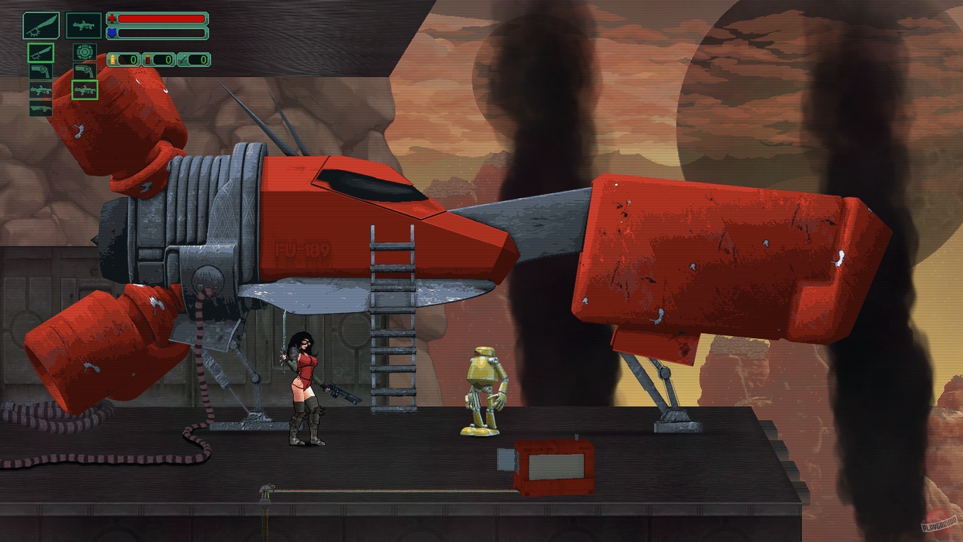 Скриншот из игры Metal Fury 3000 - 4