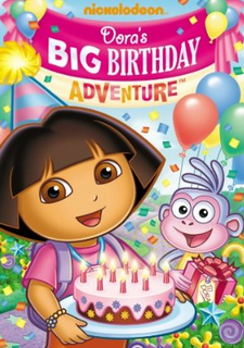 Обложка игры Dora the Explorer: Dora's Big Birthday Adventure