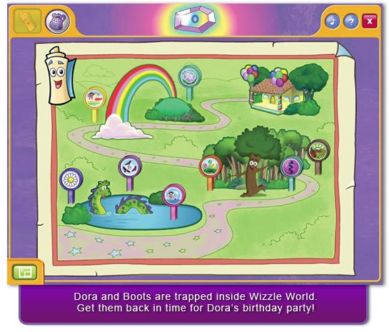Скриншот из игры Dora the Explorer: Dora's Big Birthday Adventure - 2