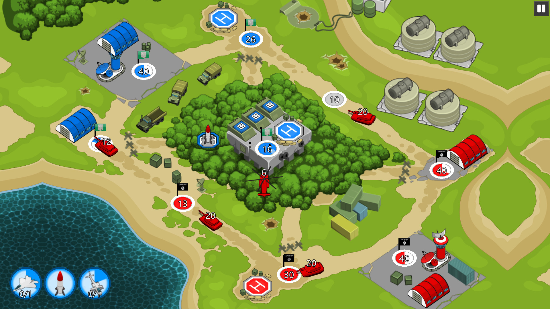 Скриншот из игры ConflictCraft 2 - 1