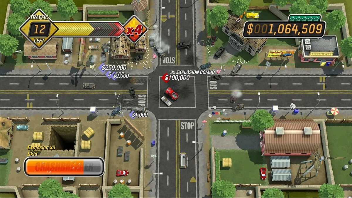 Скриншот из игры Burnout Crash! - 9