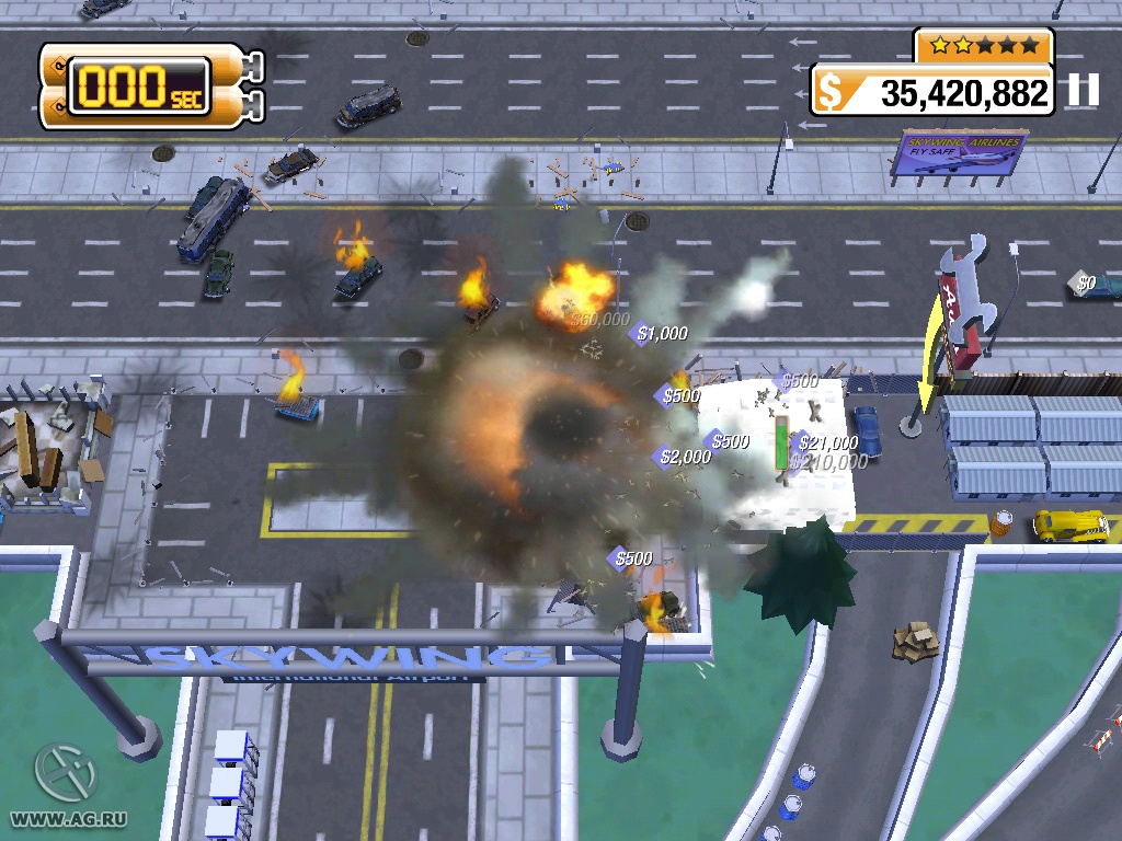 Скриншот из игры Burnout Crash! - 38