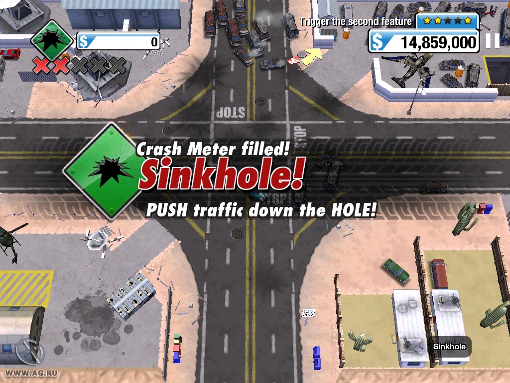 Скриншот из игры Burnout Crash! - 53