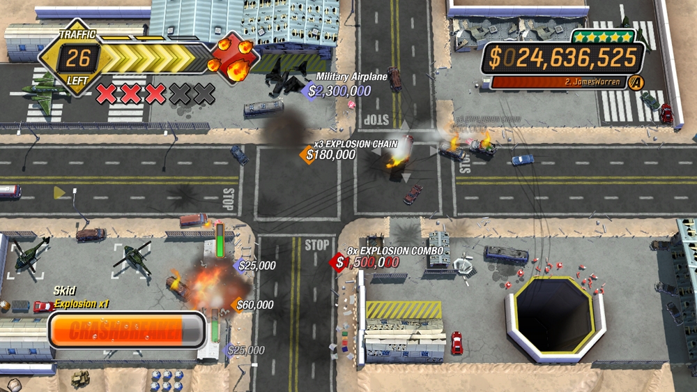 Скриншот из игры Burnout Crash! - 20