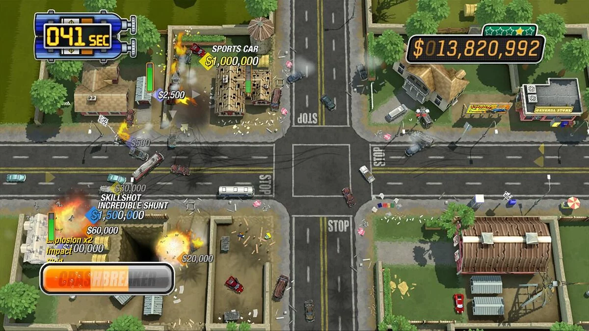 Скриншот из игры Burnout Crash! - 55