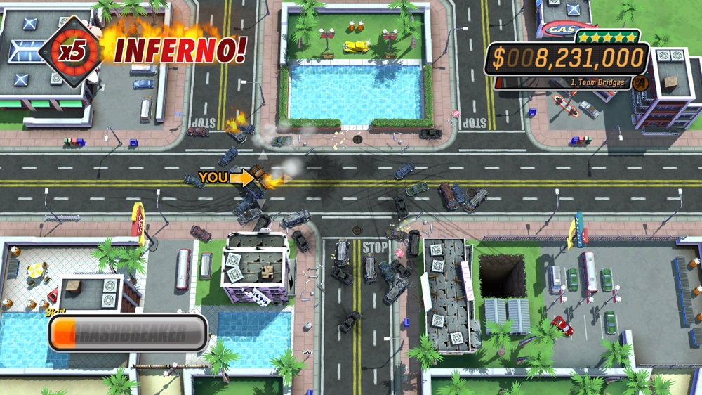 Скриншот из игры Burnout Crash! - 15