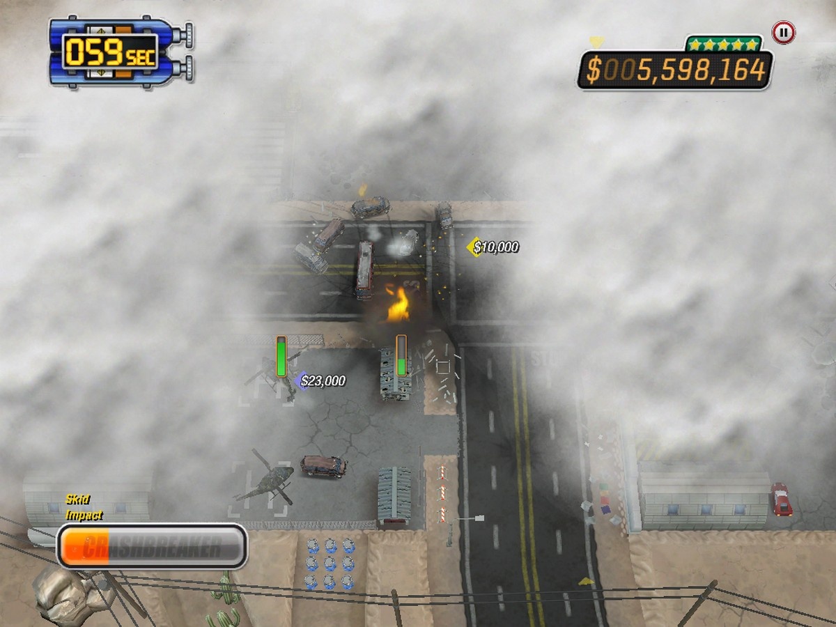 Скриншот из игры Burnout Crash! - 54