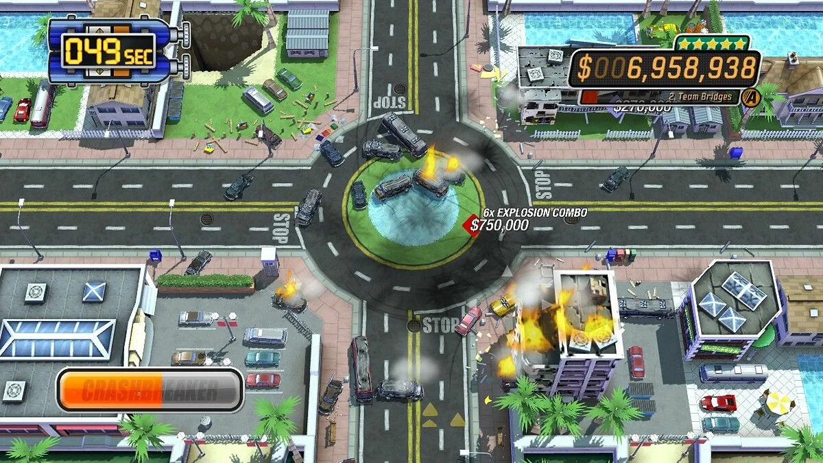 Скриншот из игры Burnout Crash! - 19
