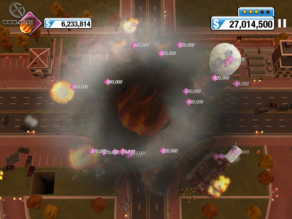 Скриншот из игры Burnout Crash! - 35