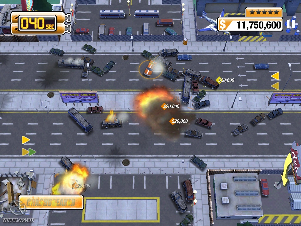 Скриншот из игры Burnout Crash! - 51