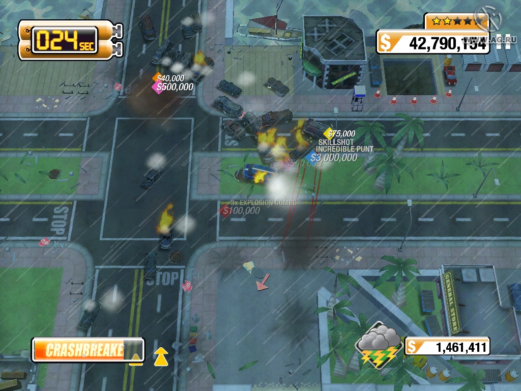Скриншот из игры Burnout Crash! - 65