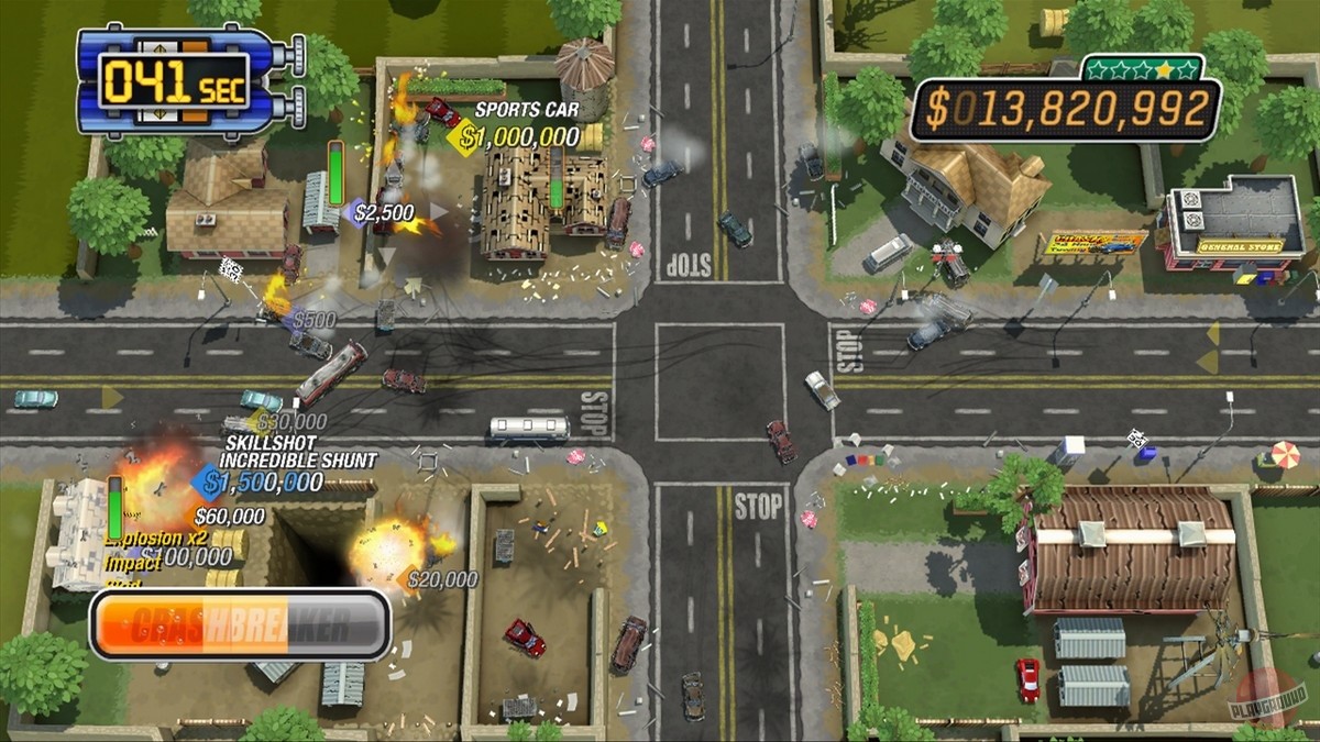 Скриншот из игры Burnout Crash! - 16
