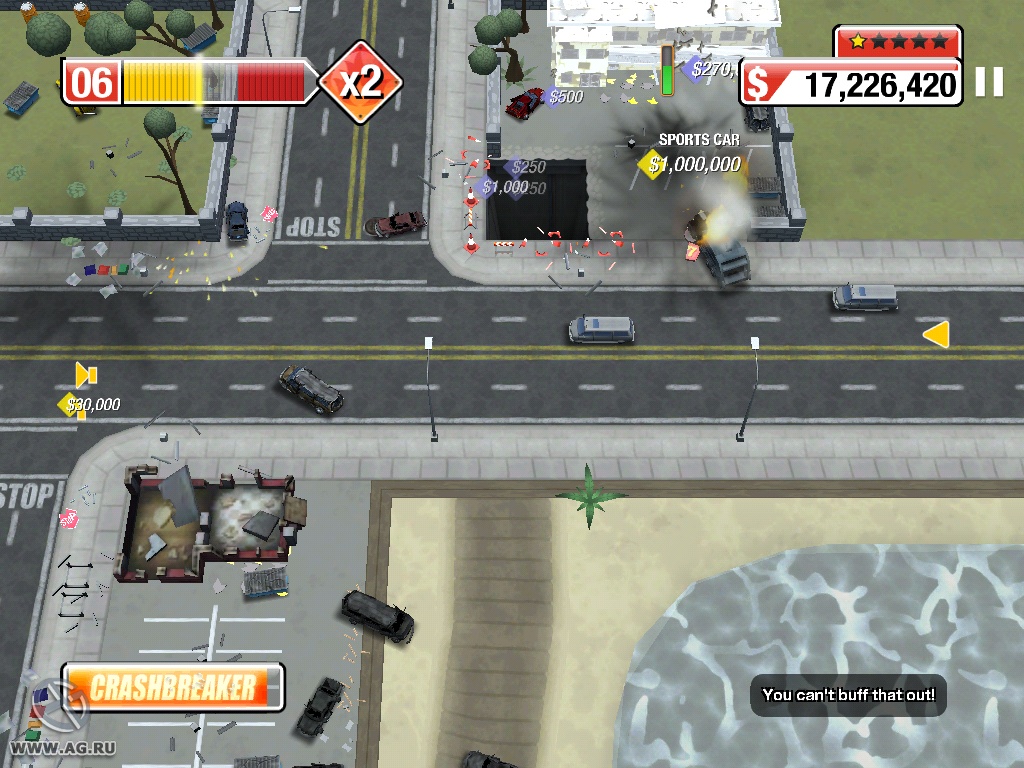 Скриншот из игры Burnout Crash! - 49