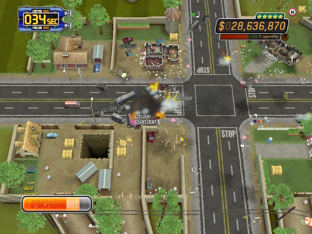 Скриншот из игры Burnout Crash! - 67
