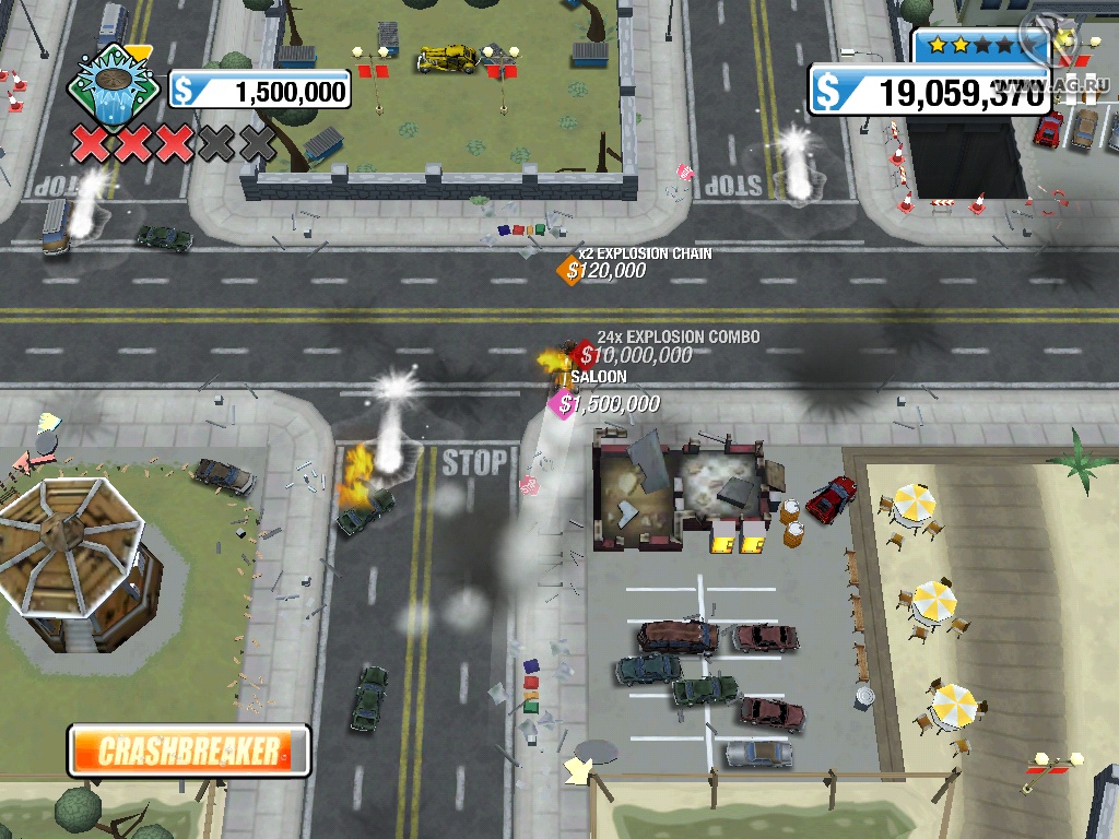 Скриншот из игры Burnout Crash! - 36
