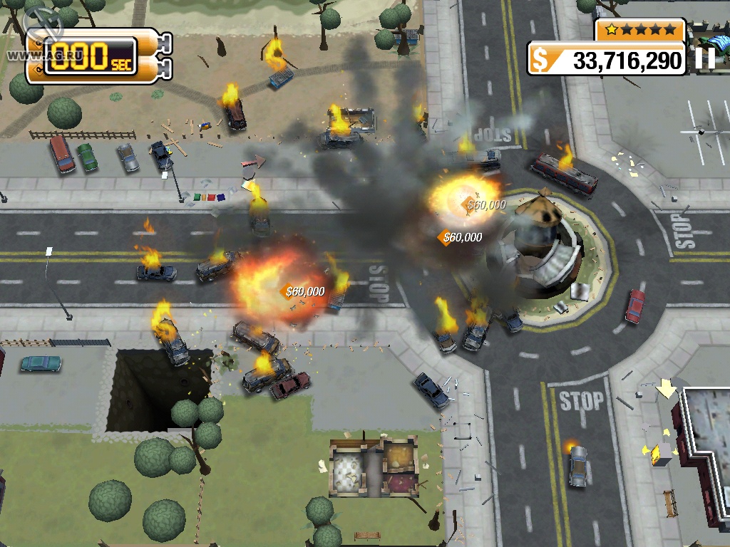Скриншот из игры Burnout Crash! - 52