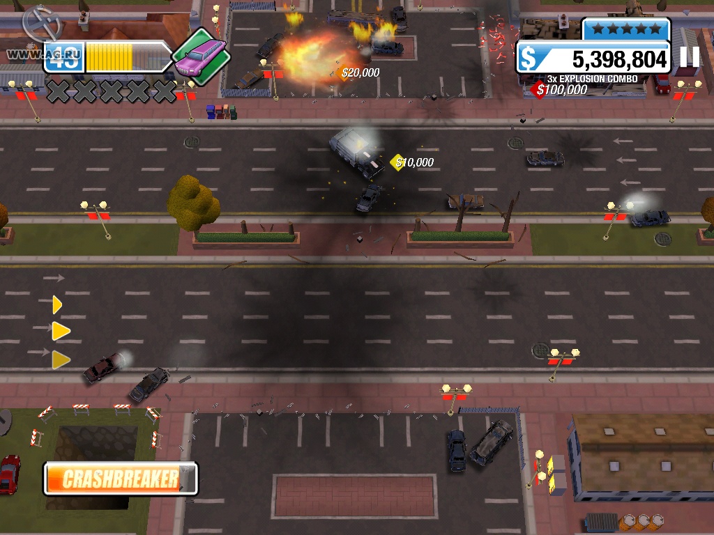Скриншот из игры Burnout Crash! - 37