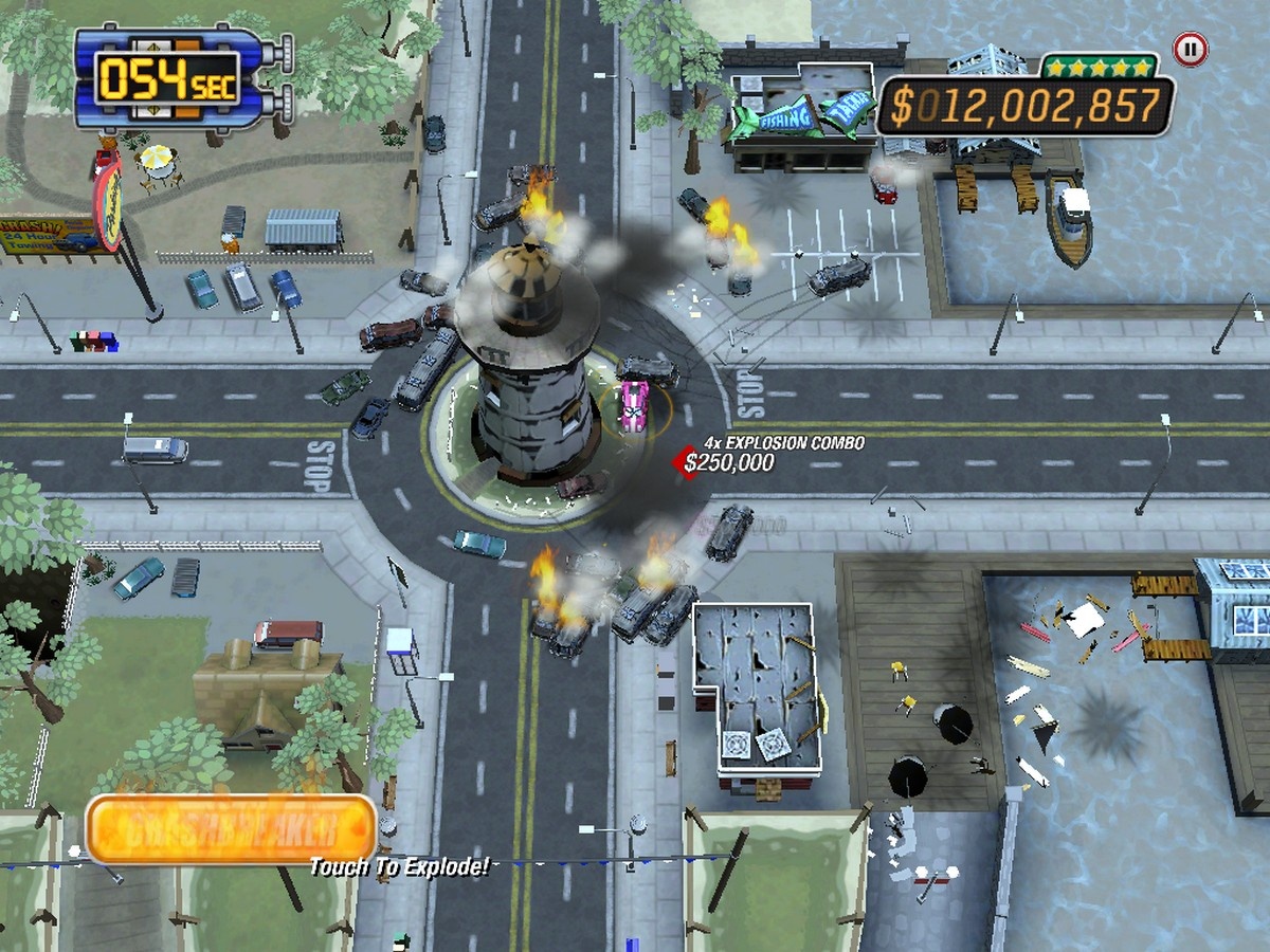 Скриншот из игры Burnout Crash! - 41
