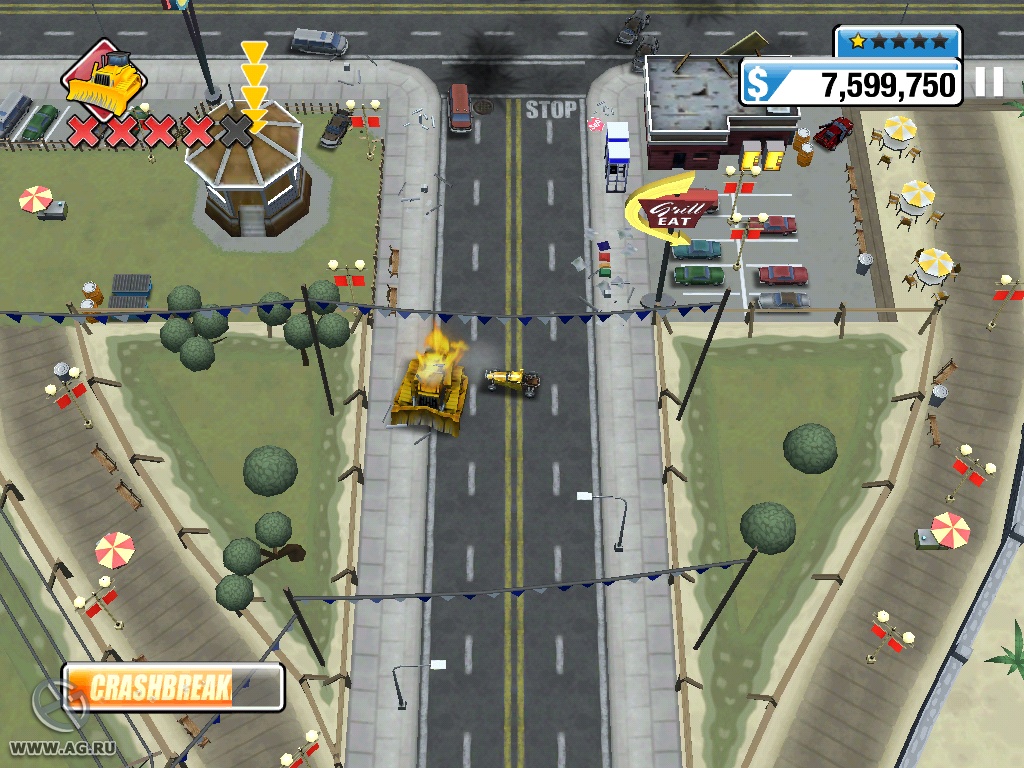 Скриншот из игры Burnout Crash! - 68