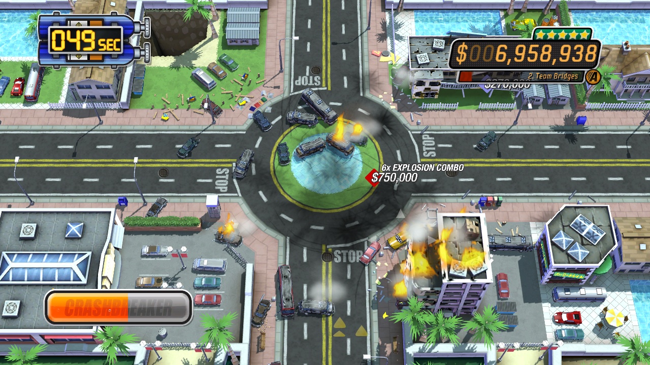 Скриншот из игры Burnout Crash! - 24