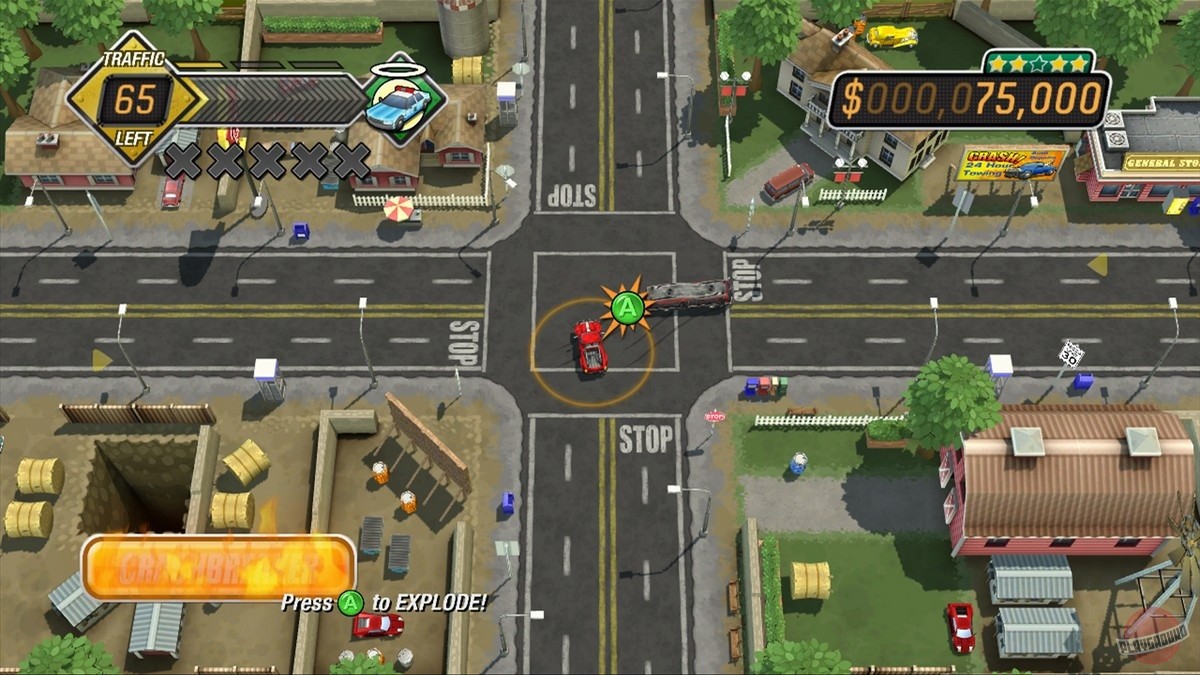 Скриншот из игры Burnout Crash! - 59