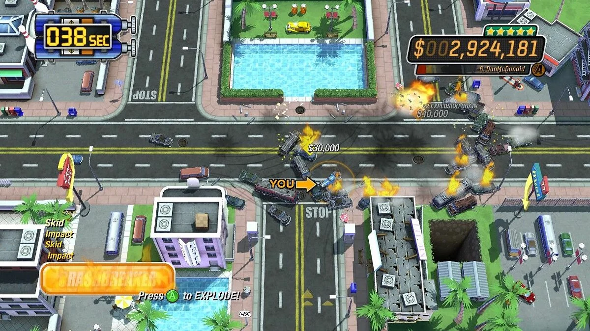Скриншот из игры Burnout Crash! - 50