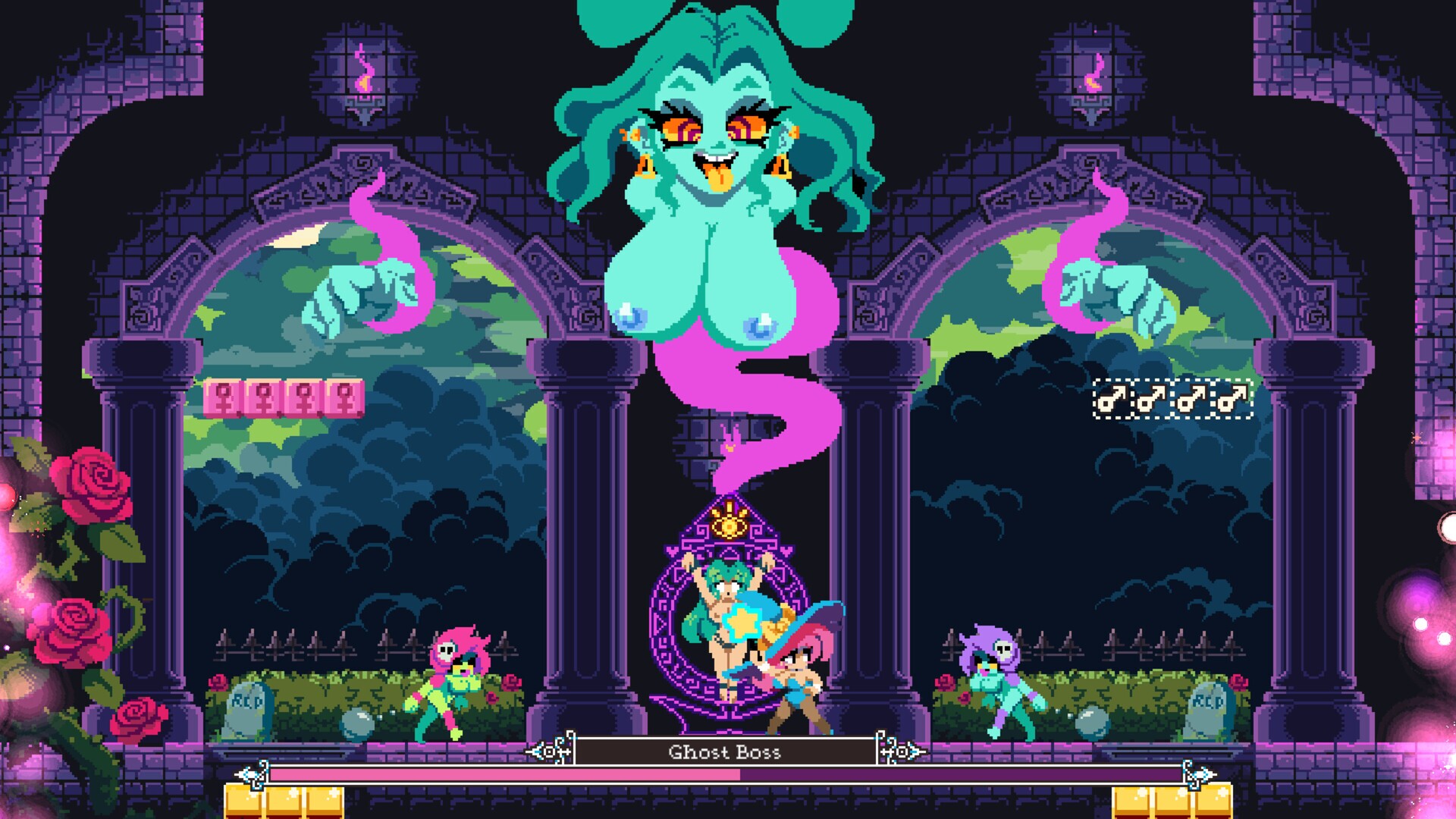 Скриншот из игры FlipWitch - Forbidden Sex Hex - 4