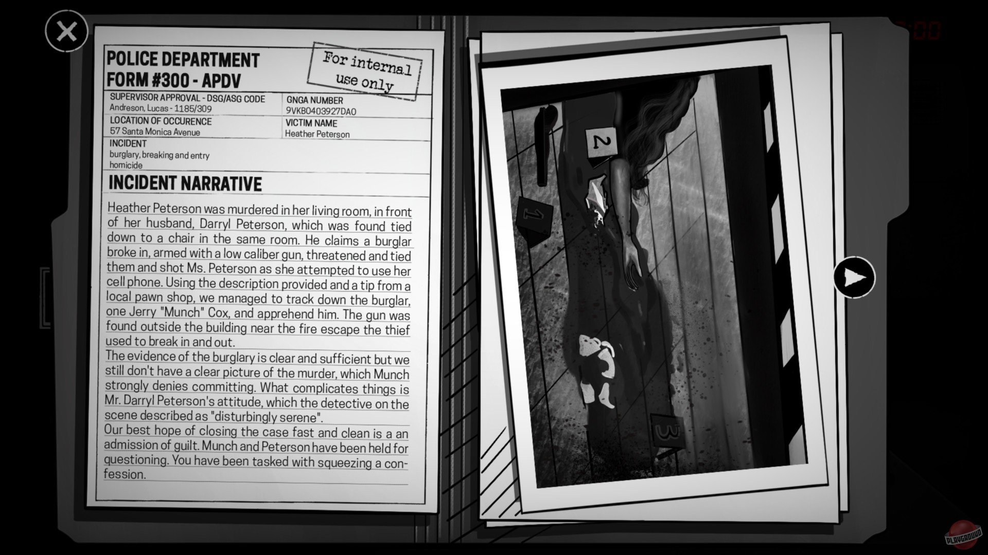 Скриншот из игры Interrogation: You will be deceived - 16