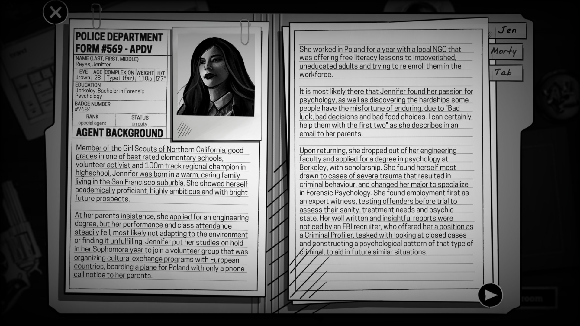 Скриншот из игры Interrogation: You will be deceived - 5