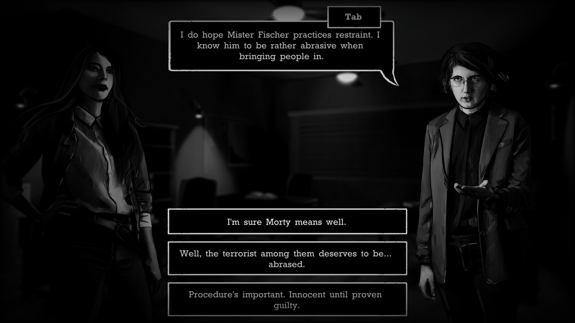 Скриншот из игры Interrogation: You will be deceived - 8