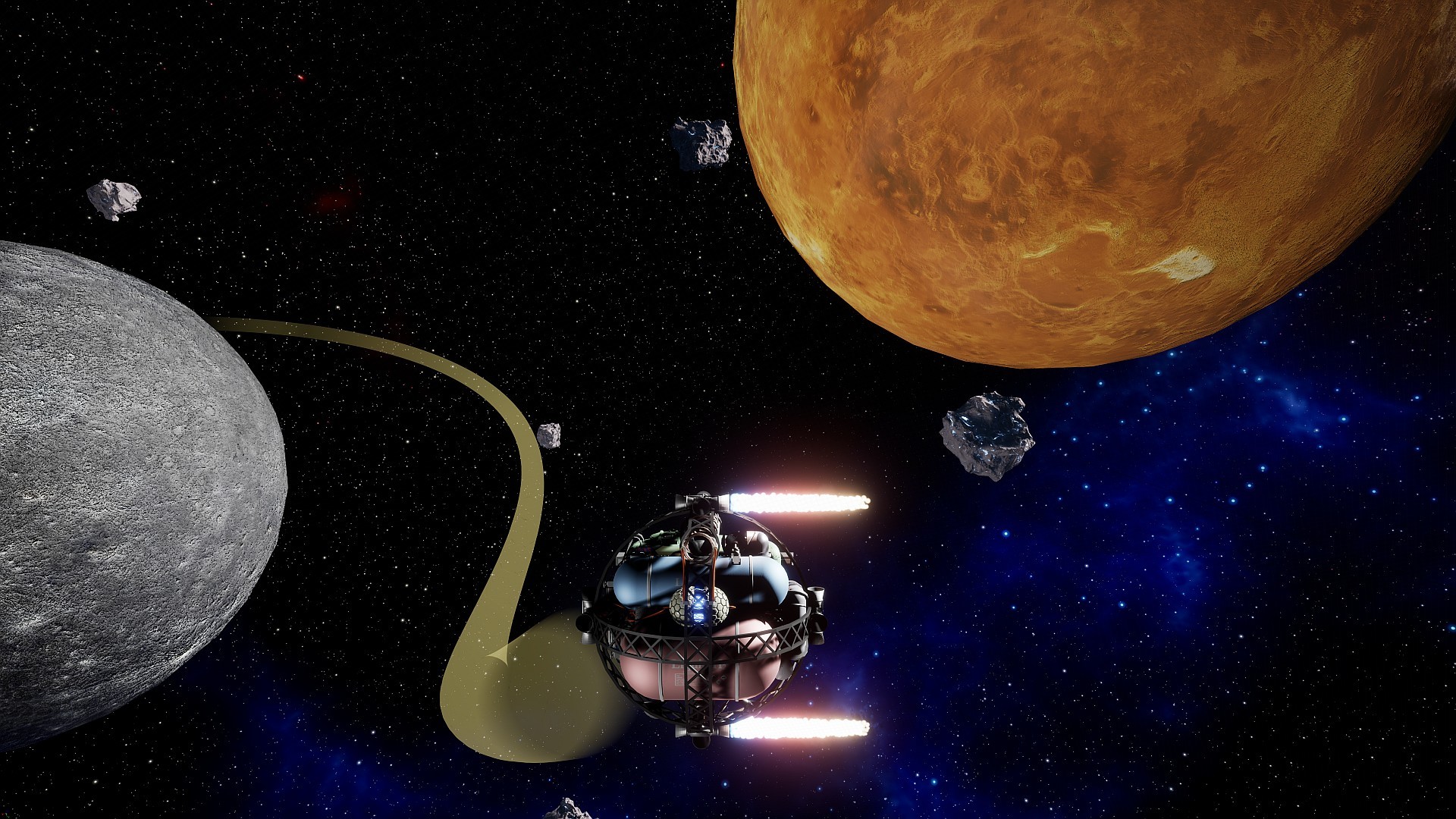 Скриншот из игры Gravity in Space - 5