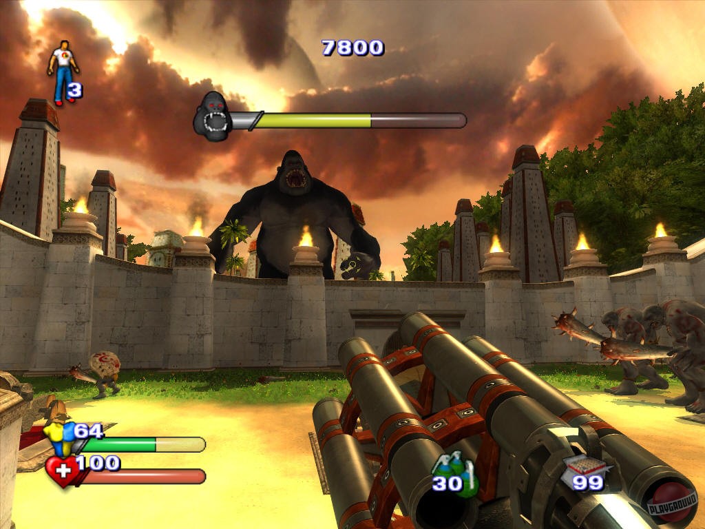 Скриншот из игры Serious Sam 2 - 23