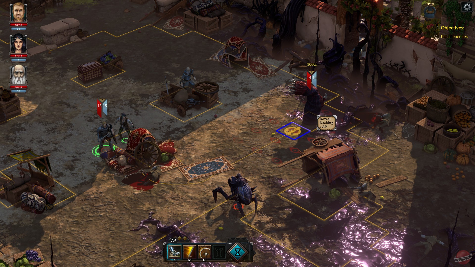 Скриншот из игры The Hand of Merlin - 21