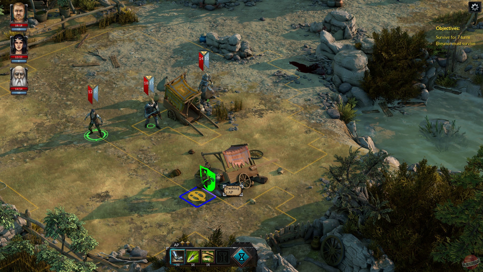 Скриншот из игры The Hand of Merlin - 25