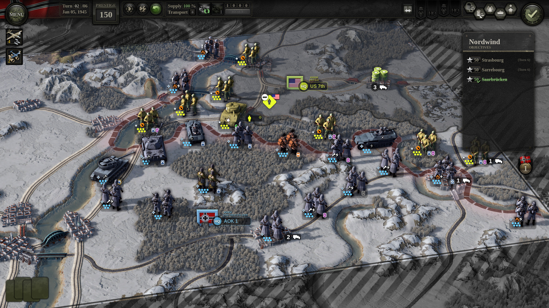 Скриншот из игры Unity of Command II - 3