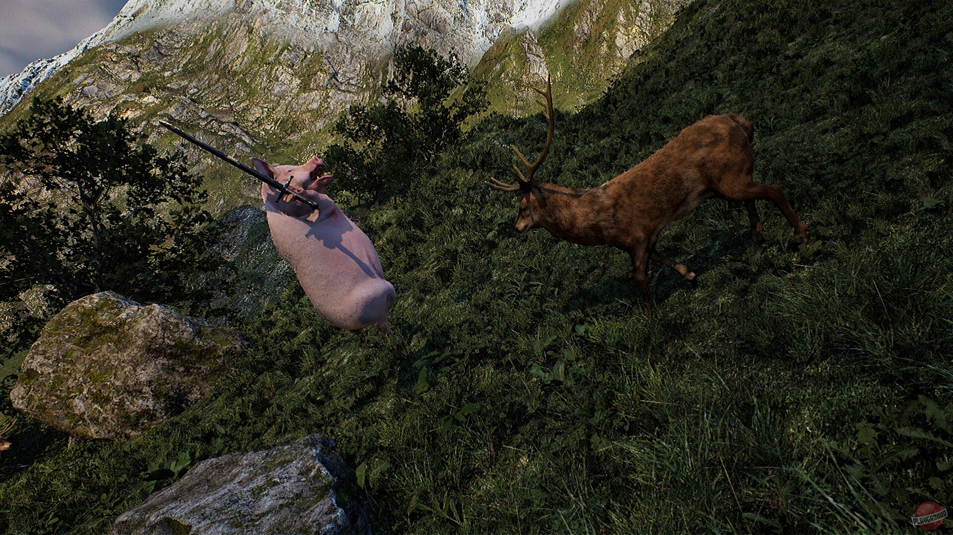 Скриншот из игры Medieval Pig - 6