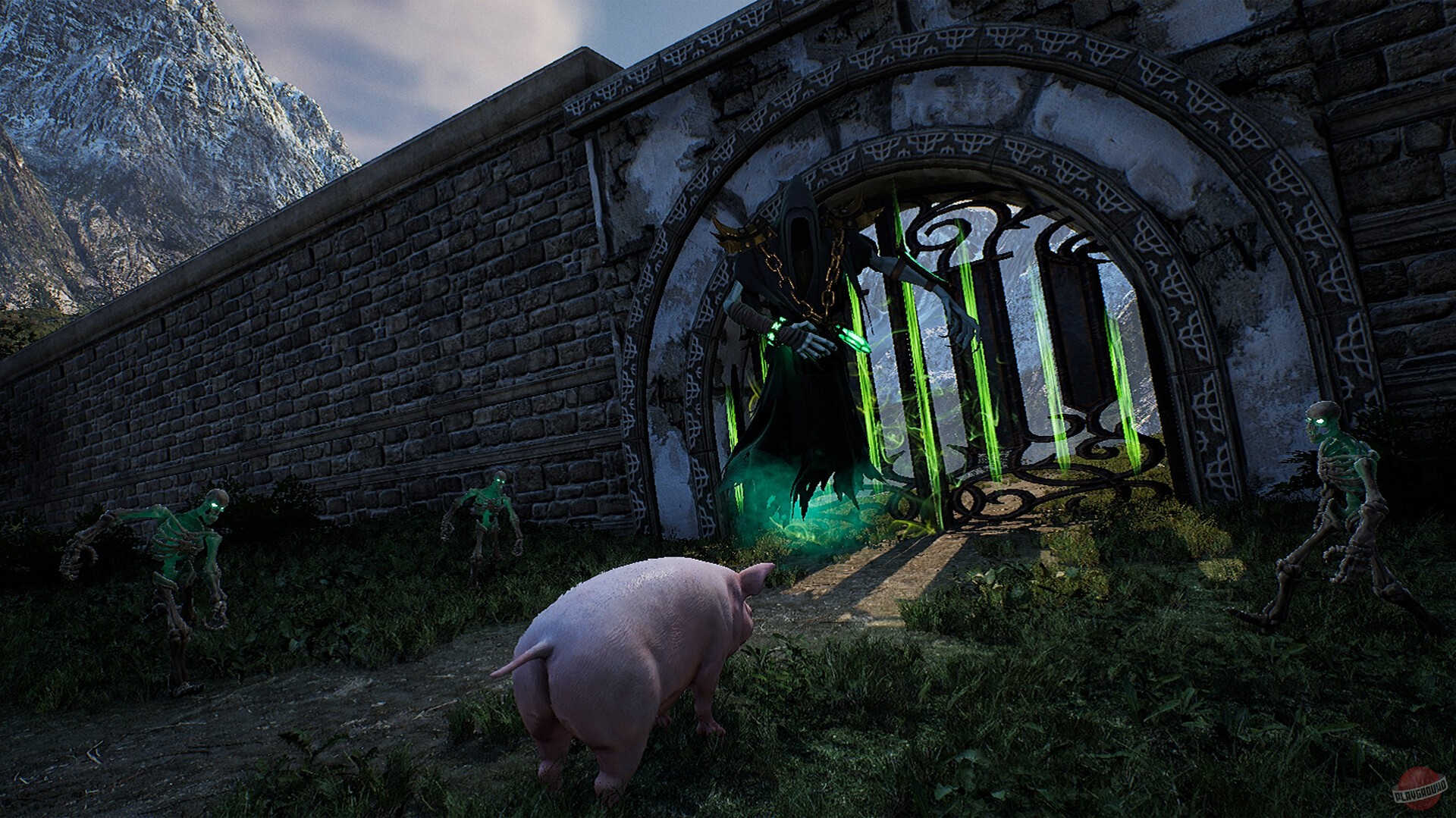 Скриншот из игры Medieval Pig - 2