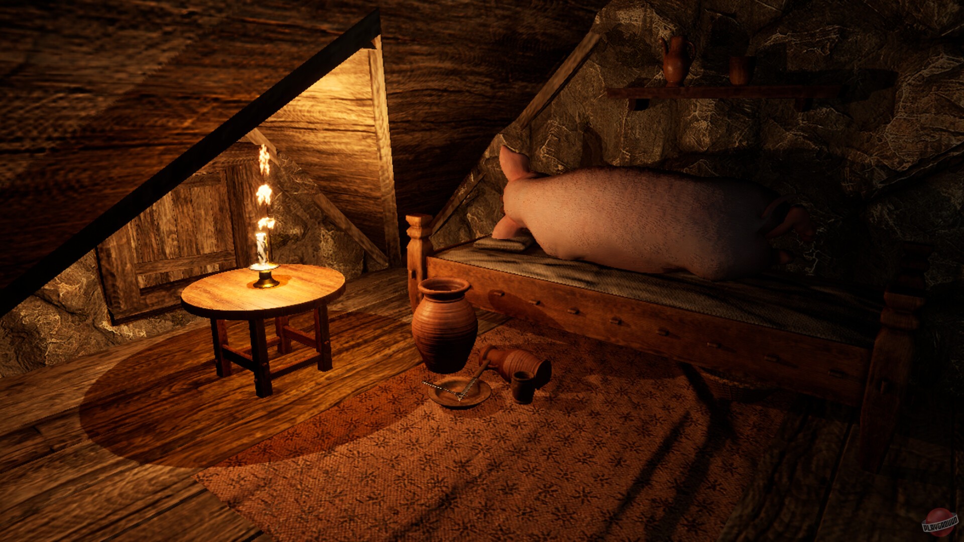 Скриншот из игры Medieval Pig - 8