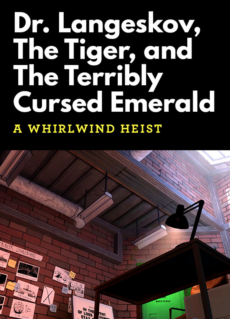 Обложка игры Dr. Langeskov, The Tiger, and The Terribly Cursed Emerald