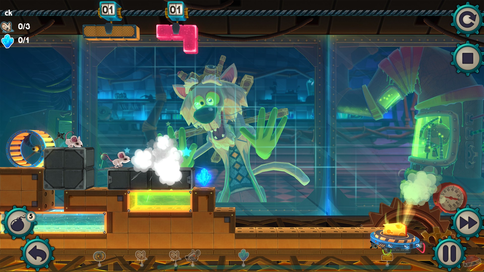 Скриншот из игры MouseCraft - 20