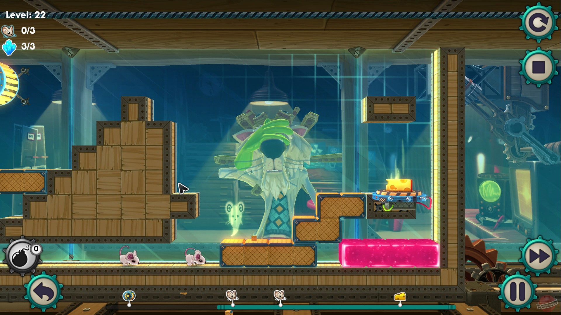 Скриншот из игры MouseCraft - 18