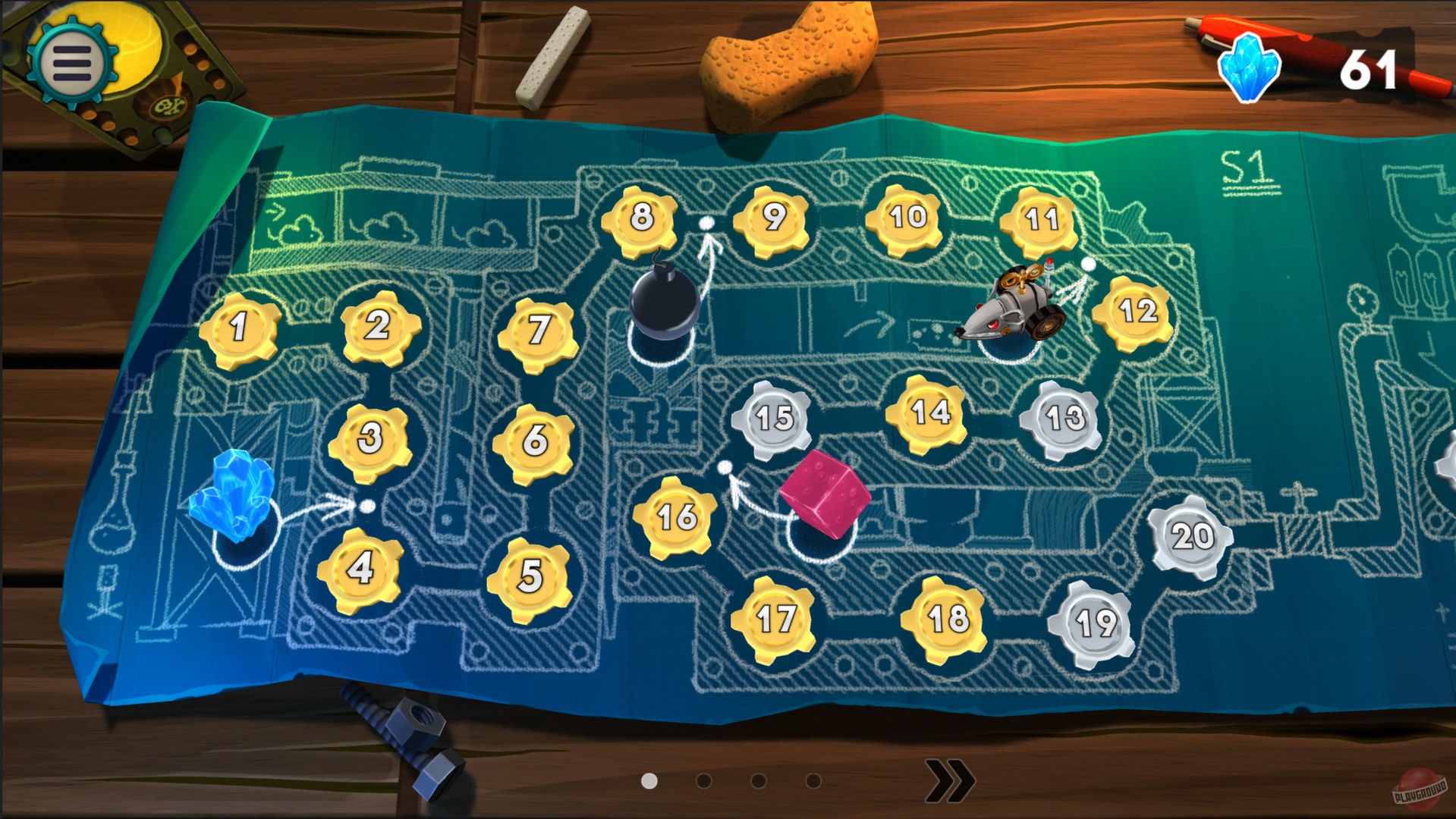 Скриншот из игры MouseCraft - 6