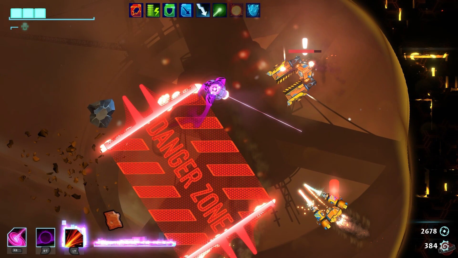 Скриншот из игры Galactic Glitch - 6